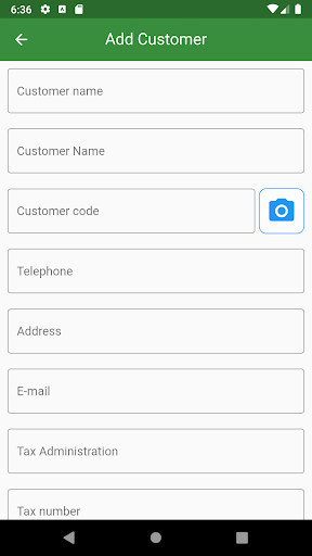 Easy Customer Program (Online) Screen 2