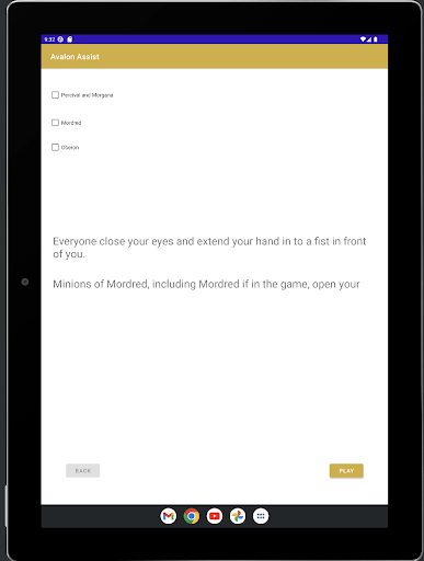Avalon Assist Screen 3