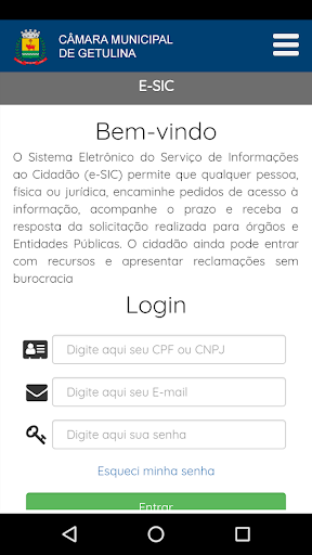 Câmara Municipal de Getulina Screen 2
