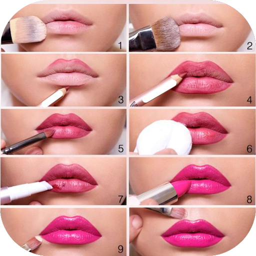Lips Makeup Tutorial  Icon