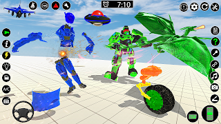 Robot Car Transformers Game - Screenshot 3