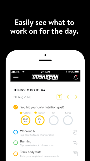 Android application THE JOSH BEAN screenshort
