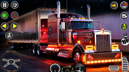 Captura de Pantalla 4 American Cargo Truck Simulator android