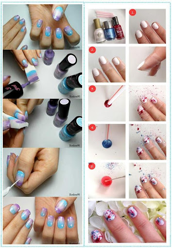 Nail polish patterns for girls