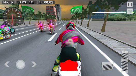 Real Drag Bike Racing  screenshots 1