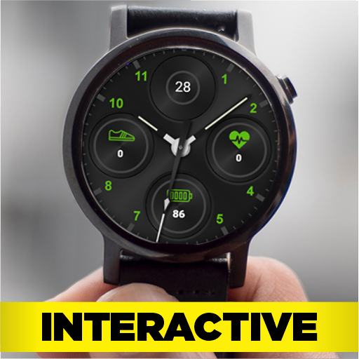 Sporty Digital Watch Face Q27 Screen 2