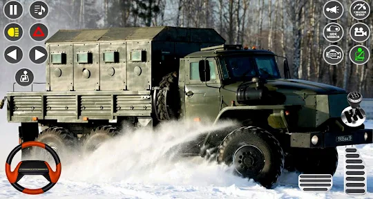 армейский грузовик 3D игра