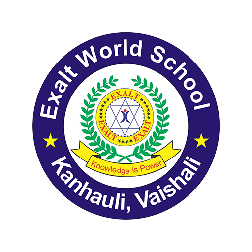 Exalt World School Vaishali logo