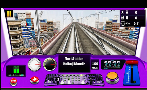 Indian Metro Train Simulator screenshots 5