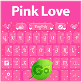 Pink Love GO Keyboard icon