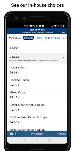 Grub and Chips Screen 3