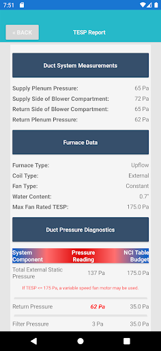 IHWAP Diagnostics Screen 3