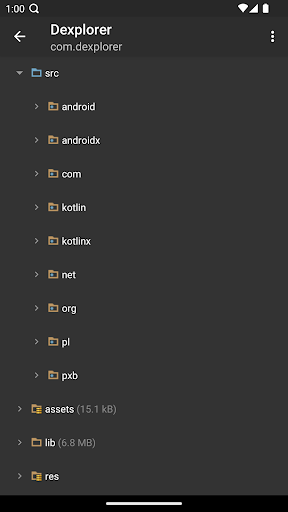 Dexplorer Screen 3