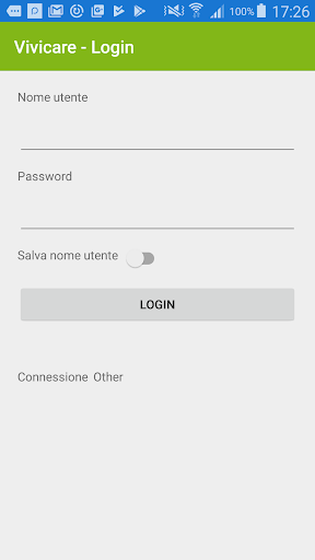 Android application Vivicare screenshort