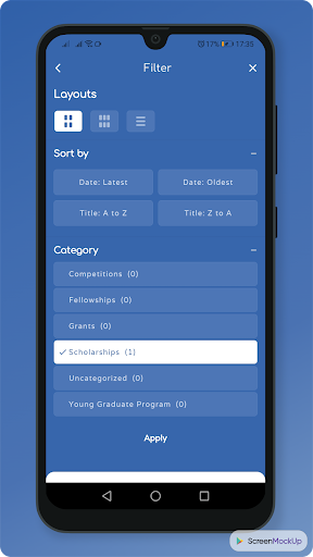 Houtix  Recent Scholarships screenshot 5