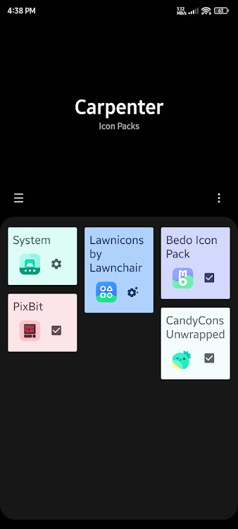 Icon Pack Manager - Carpenter - 4.2.10 - (Android)