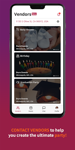 Veebo - The event hub Screen 2