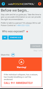 webPOISONCONTROL® Poison App Unknown