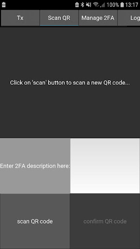 Satochip 2FA Screen 2