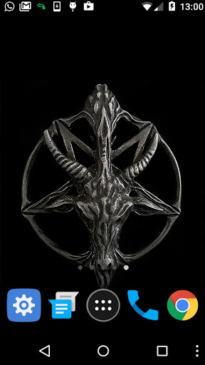 baphomet live wallpaper Screen 2