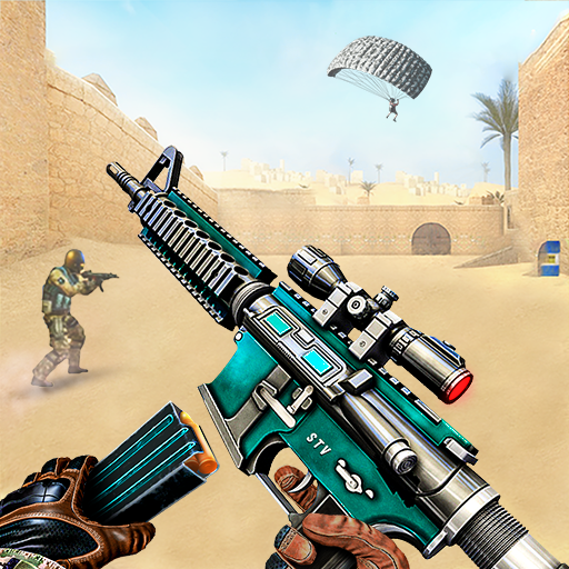 Jogo de arma de tiro 3d