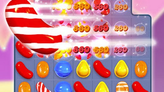 Candy Crush Saga Mod APK 1.252.2.2 (Unlimited gold bars and boosters) Gallery 1