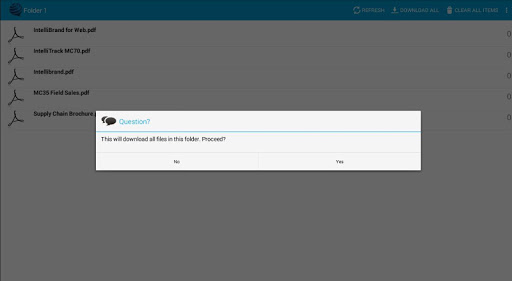 IntelliDocs V3 Screen 2