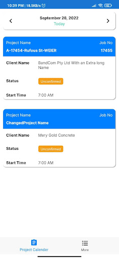 Android application NEO: Supervisor screenshort