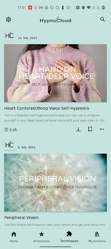 HypnoCloud Screen 3