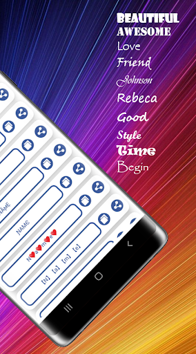 Stylish name maker- Name art