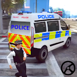 Police Van Offroad Simulator- Police Game 2020 icon