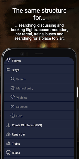 enot66 - Travel Planner Screen 2