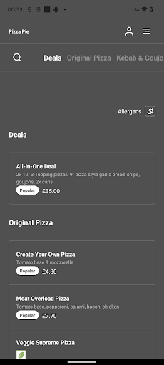 Pizza Pie Omagh Screen 3
