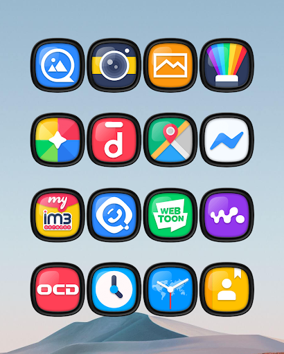 Screenshot of Kumza - Squircle Icon Pack