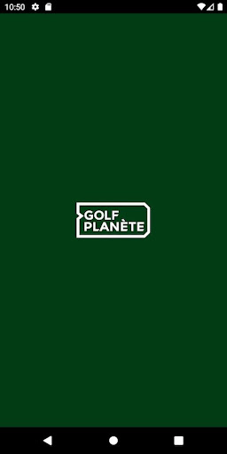 Android application Golf Planète screenshort
