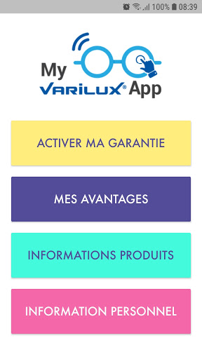 MyVariluxApp Screen 3