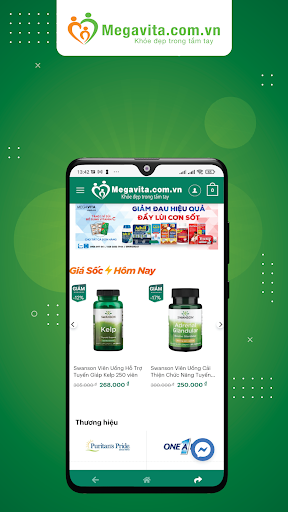 Android application Megavita - Chăm sóc sức khoẻ screenshort