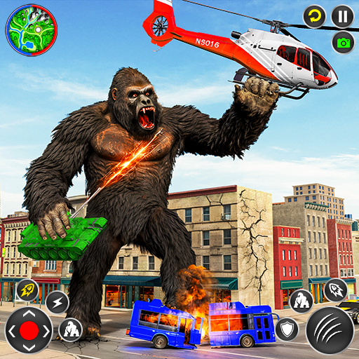 Gorilla City Attack King Kong logo