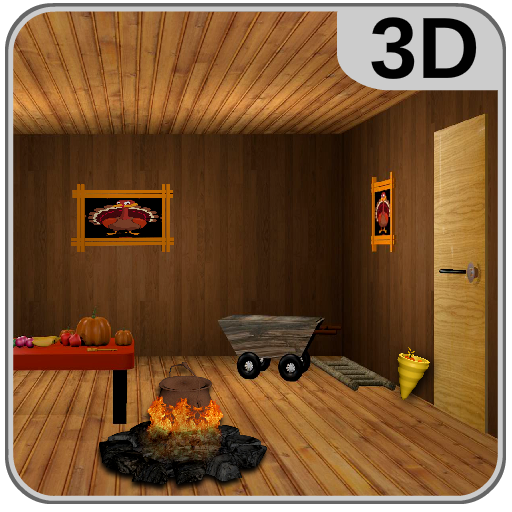 3D Escape Games-Thanksgiving R 1.2.13 Icon