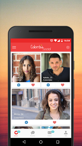 Android application Colombian Dating: Meet & Match screenshort