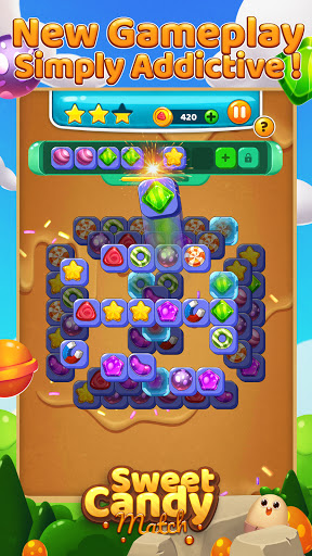 Sweet candy puzzle - Triple match games screenshots 13