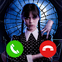 wednesday addams chat and call