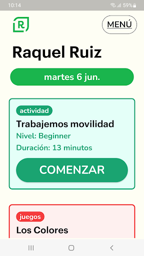 Roble Asiste Screen 2