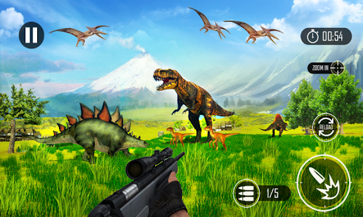 New Dinosaur Games: Survive and Hunt Dinosaurs 3.0 APK screenshots 5