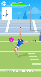 Cheerleader Stunt