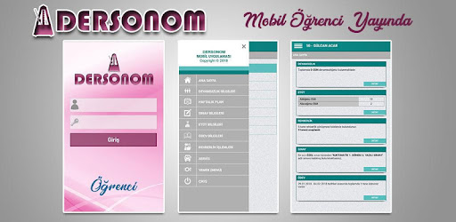 dersonom ogrenci mobil google play de uygulamalar