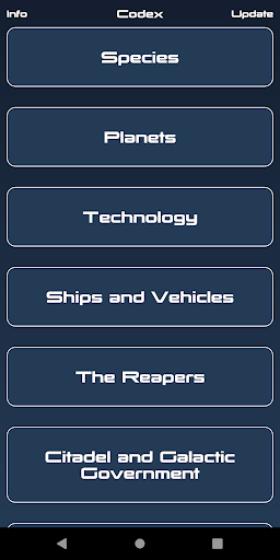 Mass Effect Codex Screen 2