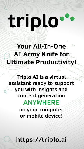 Android application Triplo AI screenshort