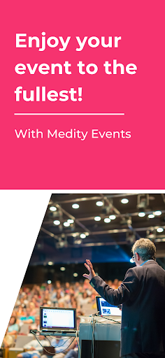 Android application Medity Events screenshort