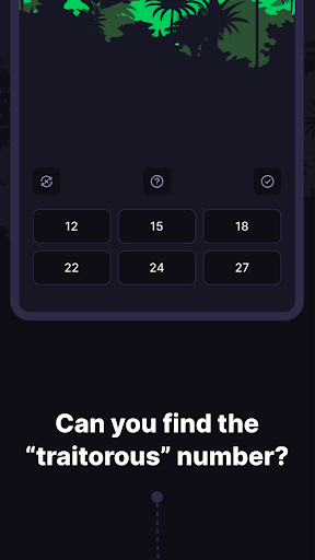TraitorousNumber Math & Logic Screen 2